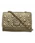 TORY BURCH（トリーバーチ）の古着「チェーンキルティングショルダーバッグ」｜ゴールド