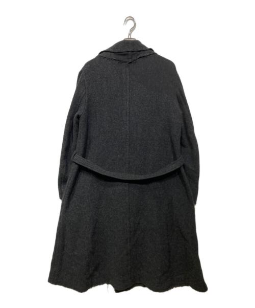 GROUND Y（グラウンドワイ）GROUND Y (グラウンドワイ) ロングコート　GE-C07-102 グレー サイズ:3の古着・服飾アイテム