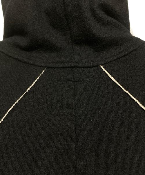 B Yohji Yamamoto（ビーヨウジヤマモト）B Yohji Yamamoto (ビーヨウジヤマモト) ウールジップパーカー ブラック サイズ:2の古着・服飾アイテム