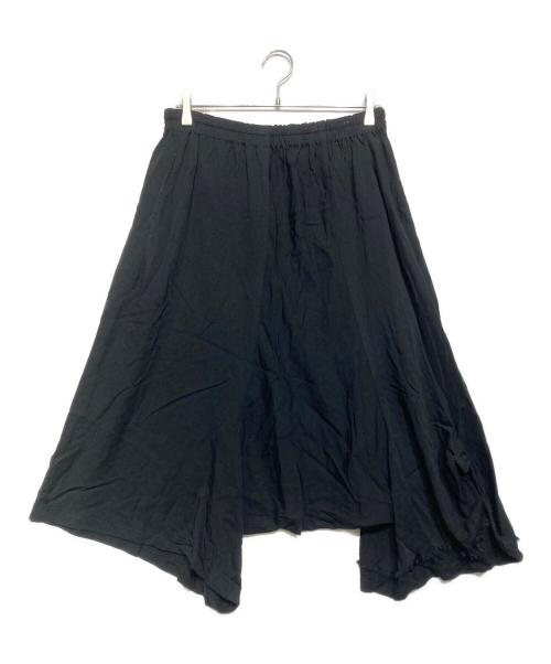 GROUND Y（グラウンドワイ）GROUND Y (グラウンドワイ) レフトツイストデフォルメーションパンツ ブラック サイズ:3の古着・服飾アイテム