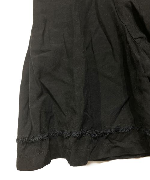 GROUND Y（グラウンドワイ）GROUND Y (グラウンドワイ) レフトツイストデフォルメーションパンツ ブラック サイズ:3の古着・服飾アイテム