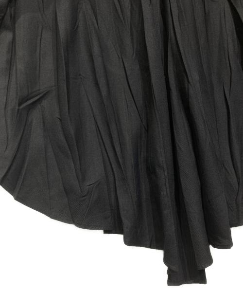 Y's（ワイズ）Y's (ワイズ) Pe／W WRINKLED LONG SLEEVE SHIRTS ブラック サイズ:2の古着・服飾アイテム