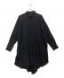 Y's（ワイズ）の古着「Pe／W WRINKLED LONG SLEEVE SHIRTS」｜ブラック