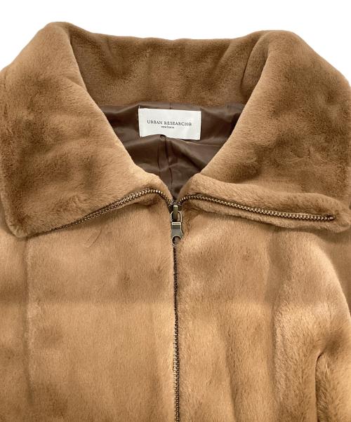 URBAN RESEARCH（アーバンリサーチ）URBAN RESEARCH (アーバンリサーチ) エコファージップコート ブラウン サイズ:Freeの古着・服飾アイテム