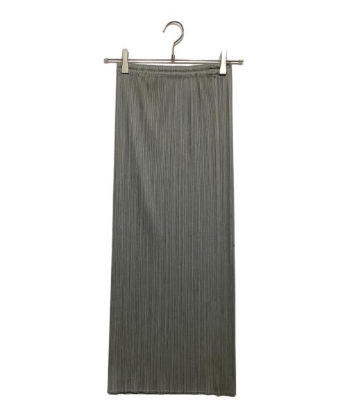 PLEATS PLEASE（プリーツプリーズ）PLEATS PLEASE (プリーツプリーズ) プリーツスカート グレー サイズ:1の古着・服飾アイテム