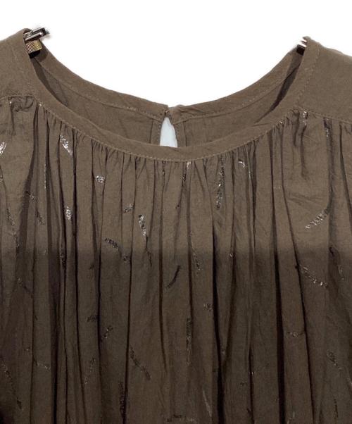 NUME（ヌメ）NUME (ヌメ) ノースリーブワンピース カーキ サイズ:3の古着・服飾アイテム