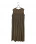 NUME (ヌメ) ノースリーブワンピース カーキ サイズ:3：5000円