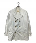 BROOKS BROTHERSブルックスブラザーズ）の古着「コットンPコート」｜ホワイト