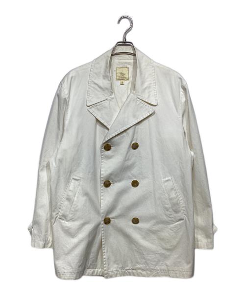 BROOKS BROTHERS（ブルックスブラザーズ）BROOKS BROTHERS (ブルックスブラザーズ) コットンPコート ホワイト サイズ:XLの古着・服飾アイテム