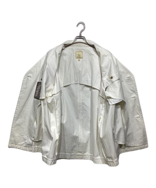 BROOKS BROTHERS（ブルックスブラザーズ）BROOKS BROTHERS (ブルックスブラザーズ) コットンPコート ホワイト サイズ:XLの古着・服飾アイテム
