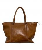 L.L.Beanエルエルビーン）の古着「レザートートバッグ」｜ブラウン