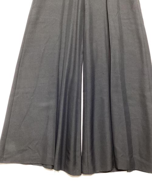 VALENTINO（ヴァレンティノ）VALENTINO (ヴァレンティノ) ワイドパンツ ブラック サイズ:38の古着・服飾アイテム