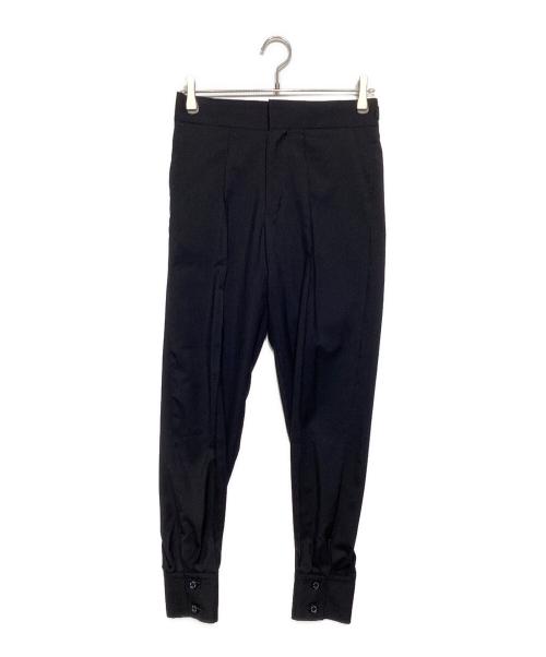 HYKE（ハイク）HYKE (ハイク) パンツ　181-13124 034 ブラック サイズ:1の古着・服飾アイテム
