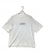 blurhms ROOTSTOCKブラームスルーツストック）の古着「ARMEE Print Tee BIG　bROOTS24S34」｜ホワイト