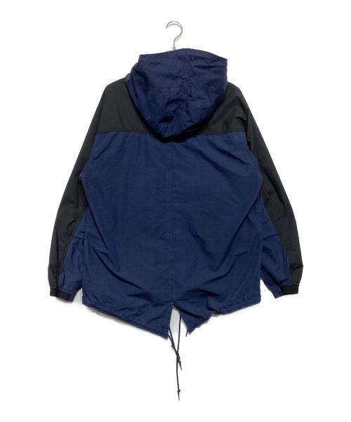 THE NORTHFACE PURPLELABEL（ザ・ノースフェイス パープルレーベル）THE NORTHFACE PURPLELABEL (ザ・ノースフェイス パープルレーベル) Indigo Mountain Wind Parka インディゴ×ブラック サイズ:Lの古着・服飾アイテム