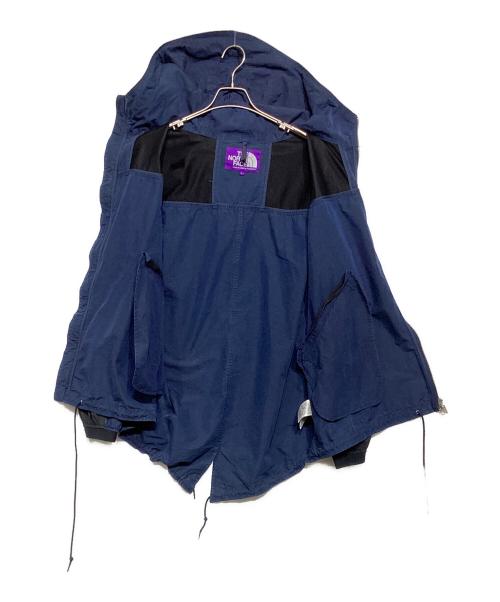 THE NORTHFACE PURPLELABEL（ザ・ノースフェイス パープルレーベル）THE NORTHFACE PURPLELABEL (ザ・ノースフェイス パープルレーベル) Indigo Mountain Wind Parka インディゴ×ブラック サイズ:Lの古着・服飾アイテム