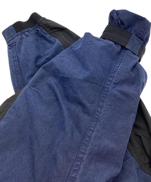 THE NORTHFACE PURPLELABEL（ザ・ノースフェイス パープルレーベル）THE NORTHFACE PURPLELABEL (ザ・ノースフェイス パープルレーベル) Indigo Mountain Wind Parka インディゴ×ブラック サイズ:Lの古着・服飾アイテム