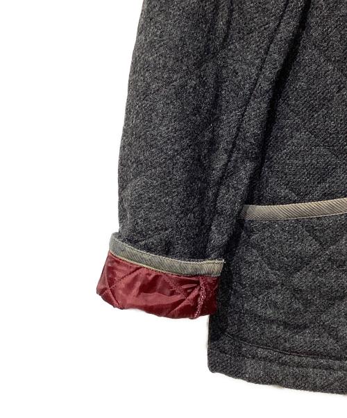 LAVENHAM（ラベンハム）LAVENHAM (ラベンハム) キルティングテーラードジャケット グレー サイズ:Mの古着・服飾アイテム