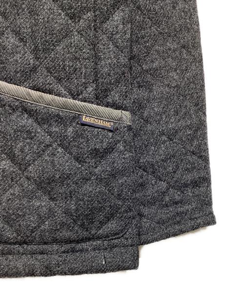 LAVENHAM（ラベンハム）LAVENHAM (ラベンハム) キルティングテーラードジャケット グレー サイズ:Mの古着・服飾アイテム