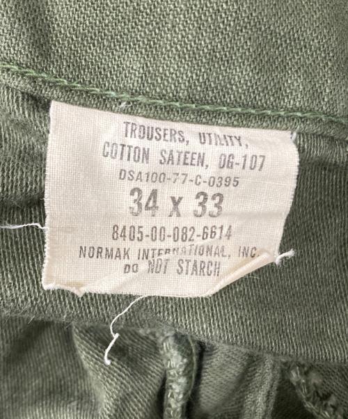 US ARMY（ユーエスアーミー）US ARMY (ユーエスアーミー) ベイカーパンツ グリーン サイズ:34の古着・服飾アイテム