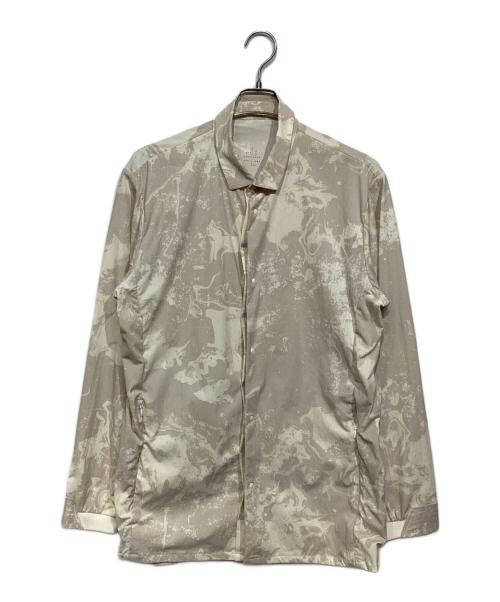 alk phenix（アルクフェニックス）alk phenix (アルクフェニックス) Karu stretch shirts EAM23IT13 ベージュ サイズ:Lの古着・服飾アイテム