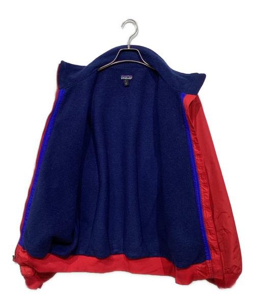 Patagonia（パタゴニア）Patagonia (パタゴニア) 00’ｓ　シェルドシンチラジャケット　 レッド サイズ:Lの古着・服飾アイテム