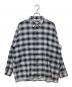 CITY LIGHTS（シティー ライト）の古着「オンブレチェックシャツ」｜グレー