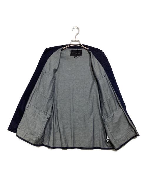 ai no de（アイノデ）ai no de (アイノデ) CIAOPANIC (チャオパニック) OKAYAMAデニムブルゾン ネイビー サイズ:Mの古着・服飾アイテム