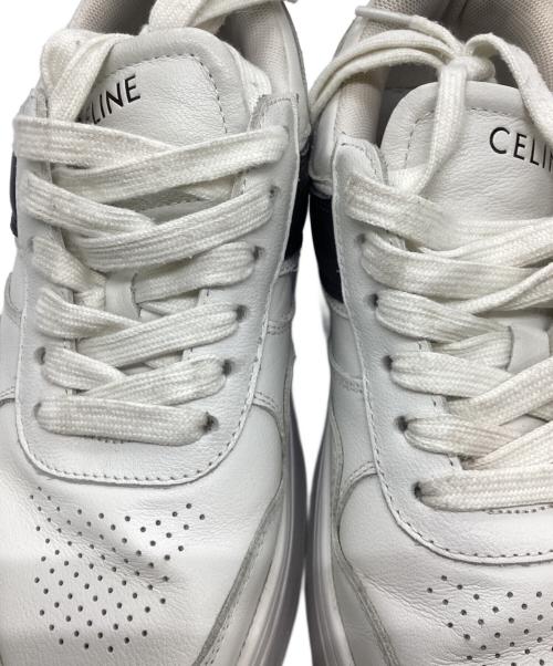 CELINE（セリーヌ）CELINE (セリーヌ) ブロックスニーカー ホワイト サイズ:38の古着・服飾アイテム
