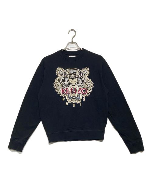 KENZO（ケンゾー）KENZO (ケンゾー) タイガースウェット ブラック サイズ:XSの古着・服飾アイテム
