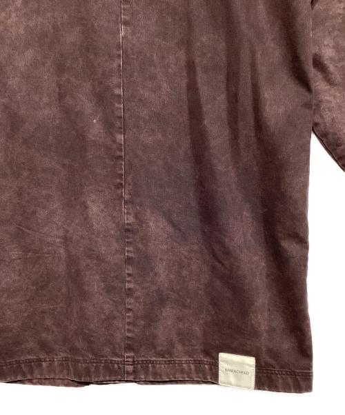 NAMACHEKO（ナマチェコ）NAMACHEKO (ナマチェコ) DAGWORTH DENIM COAT ボルドー サイズ:Sの古着・服飾アイテム