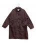 NAMACHEKO（ナマチェコ）の古着「DAGWORTH DENIM COAT」｜ボルドー