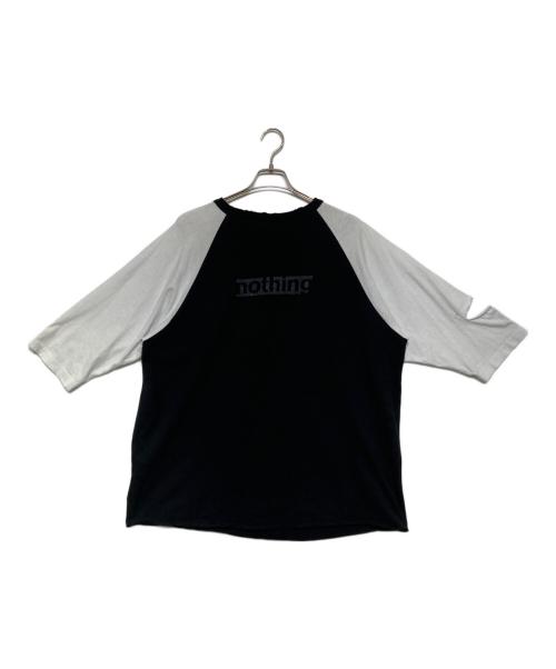 Stand Alone（スタンドアローン）Stand Alone (スタンドアローン) RAGLAN Tシャツ ブラック×ホワイト サイズ:-の古着・服飾アイテム