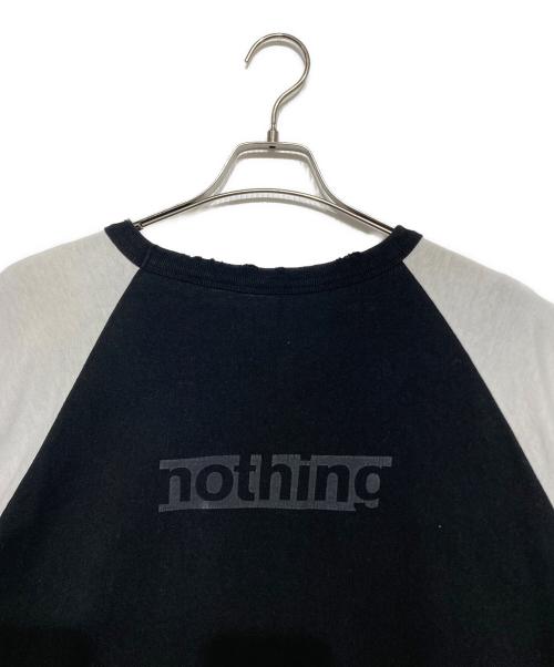 Stand Alone（スタンドアローン）Stand Alone (スタンドアローン) RAGLAN Tシャツ ブラック×ホワイト サイズ:-の古着・服飾アイテム