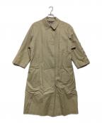 Aquascutumアクアスキュータム）の古着「ステンカラーコート」｜ベージュ