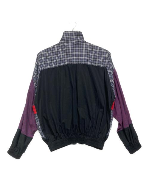 BALENCIAGA（バレンシアガ）BALENCIAGA (バレンシアガ) Poplin Check Retro Panel Wind Jacket マルチカラー サイズ:44の古着・服飾アイテム