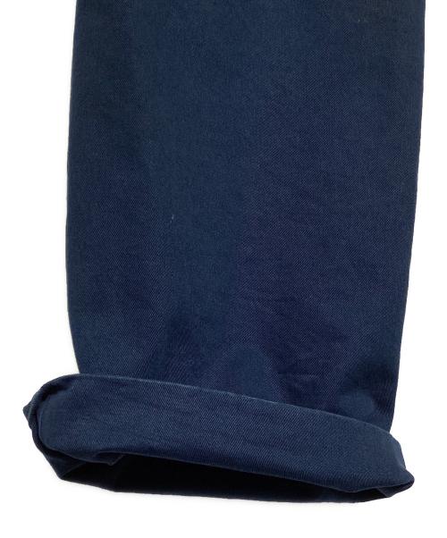 Martin Margiela14（マルタンマルジェラ14）Martin Margiela14 (マルタンマルジェラ14) ベルトデザインパンツ ブルー サイズ:46の古着・服飾アイテム