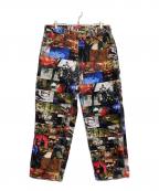 SUPREMEシュプリーム）の古着「Nas and DMX Collage Double Knee Denim Painter Pant」｜マルチカラー