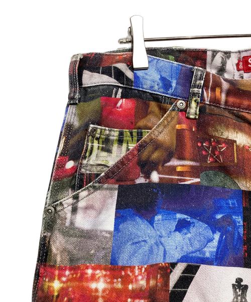 SUPREME（シュプリーム）SUPREME (シュプリーム) Nas and DMX Collage Double Knee Denim Painter Pant マルチカラー サイズ:36の古着・服飾アイテム
