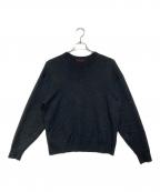 CABANキャバン）の古着「コットンカシミヤ クルーネックプルオーバー」｜グレー