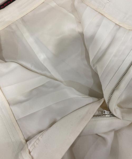 CABAN（キャバン）CABAN (キャバン) ウールライトギャバジン グルカパンツ ホワイト サイズ:XSの古着・服飾アイテム