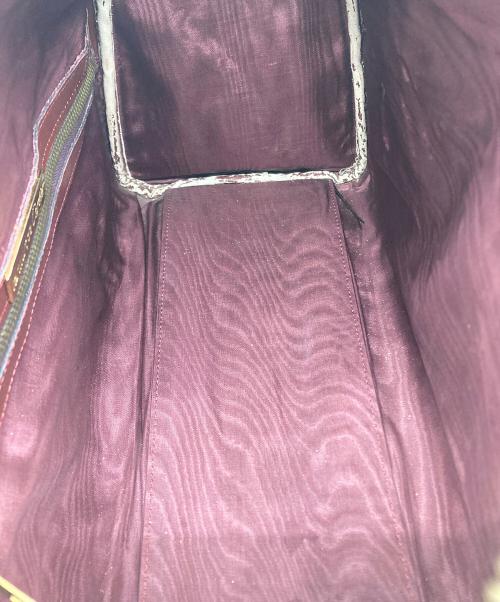 Cartier（カルティエ）Cartier (カルティエ) マストライン　ボストンバッグ レッドの古着・服飾アイテム