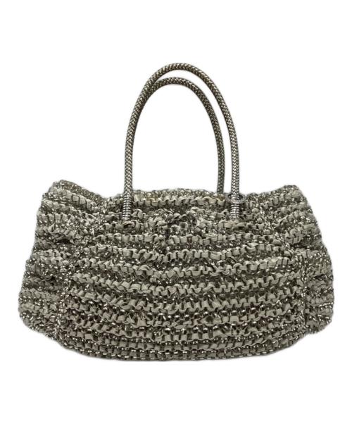 ANTEPRIMA（アンテプリマ）ANTEPRIMA (アンテプリマ) ワイヤーハンドバッグ シルバーの古着・服飾アイテム