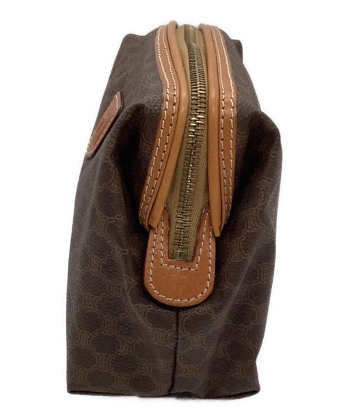 OLD CELINE（セリーヌ）OLD CELINE (セリーヌ) マガダム柄ポーチ ブラウンの古着・服飾アイテム