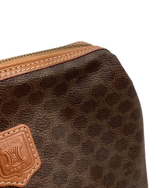 OLD CELINE（セリーヌ）OLD CELINE (セリーヌ) マガダム柄ポーチ ブラウンの古着・服飾アイテム