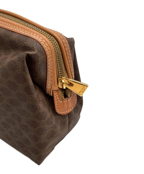 OLD CELINE（セリーヌ）OLD CELINE (セリーヌ) マガダム柄ポーチ ブラウンの古着・服飾アイテム