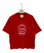 AMI Alexandre Mattiussi×KEVIN LYONSアミアレクサンドルマテュッシ×ケヴィン・ライオンズ）の古着「Tシャツ」｜レッド
