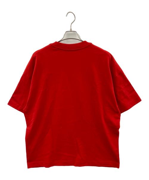 AMI Alexandre Mattiussi（アミアレクサンドルマテュッシ）AMI Alexandre Mattiussi (アミアレクサンドルマテュッシ) KEVIN LYONS (ケヴィン・ライオンズ) Tシャツ レッド サイズ:125/200の古着・服飾アイテム