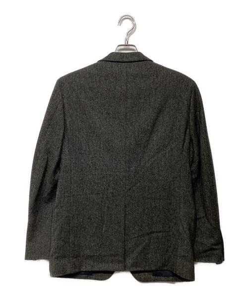 MARGARET HOWELL（マーガレットハウエル）MARGARET HOWELL (マーガレットハウエル) ヘリンボーン ツイード テーラードジャケット　579-220912 グレー サイズ:Mの古着・服飾アイテム