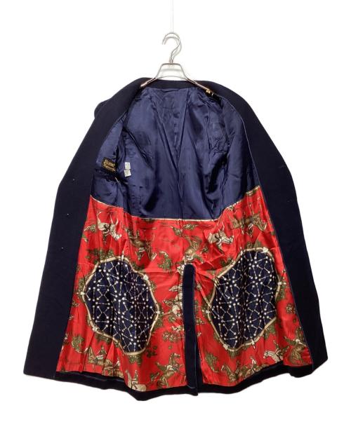 HERNO（ヘルノ）HERNO (ヘルノ) ウールカシミヤチェスターコート ネイビー サイズ:44の古着・服飾アイテム